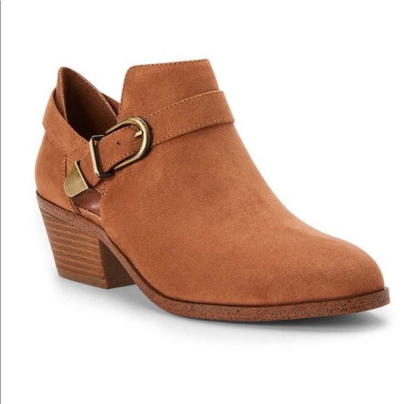 Time and Tru Memory Foam Bootie with Buckle (10) - Picture 2 of 10